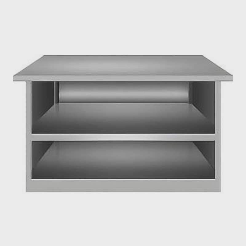 Hospital CSSD hindi kinakalawang na asero na nagtatrabaho sa talahanayan