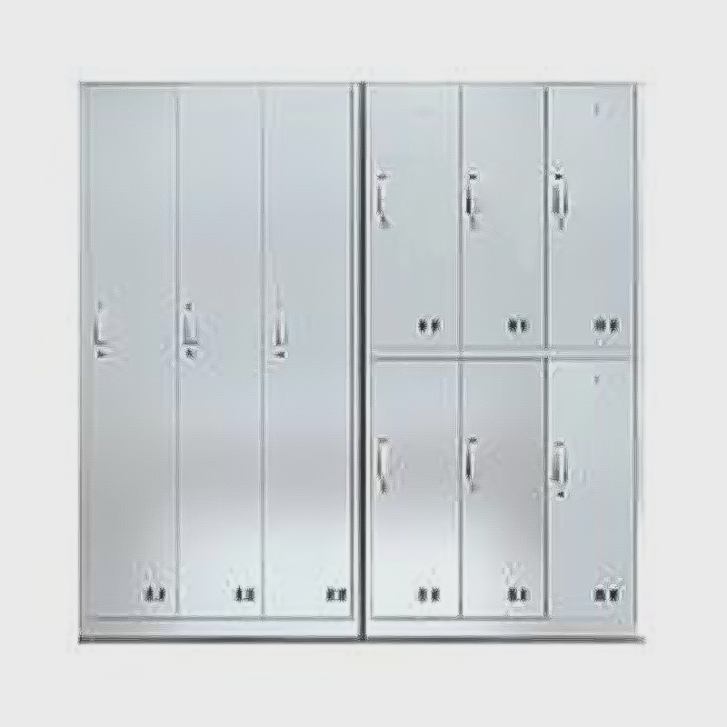 Hospital hindi kinakalawang na asero locker/serye ng gabinete ng sapatos